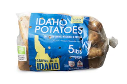 Wada Farms’ new 30% post-consumer recycled potato bag for Walmart is the first known food-contact PCR film in the retail potato market.