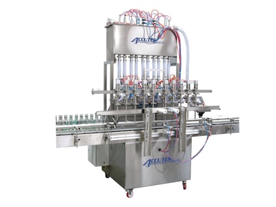 Accutek scaled with its customers, growing from a benchtop manufacturer to fully automatic inline machinery like the AVF series.