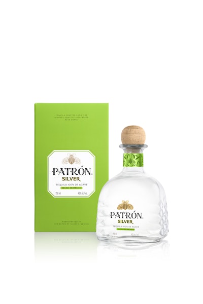 The gift box carries over the colors used for each tequila, and now features a white debossed octagon.