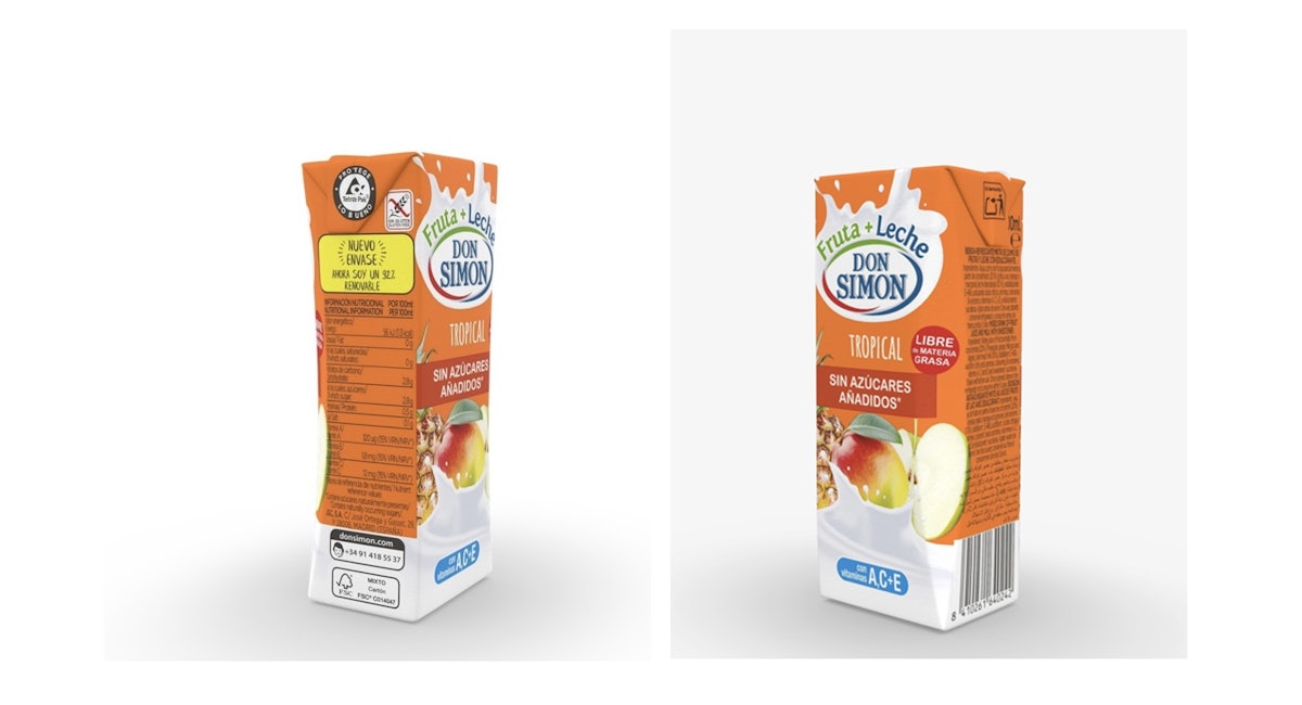 Spanish Juice Brand Debuts Aseptic Pack with Paper Barrier