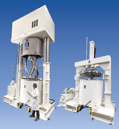 The ROSS DPM-750 Large-Capacity Double Planetary Mixer for Highly Viscous Materials