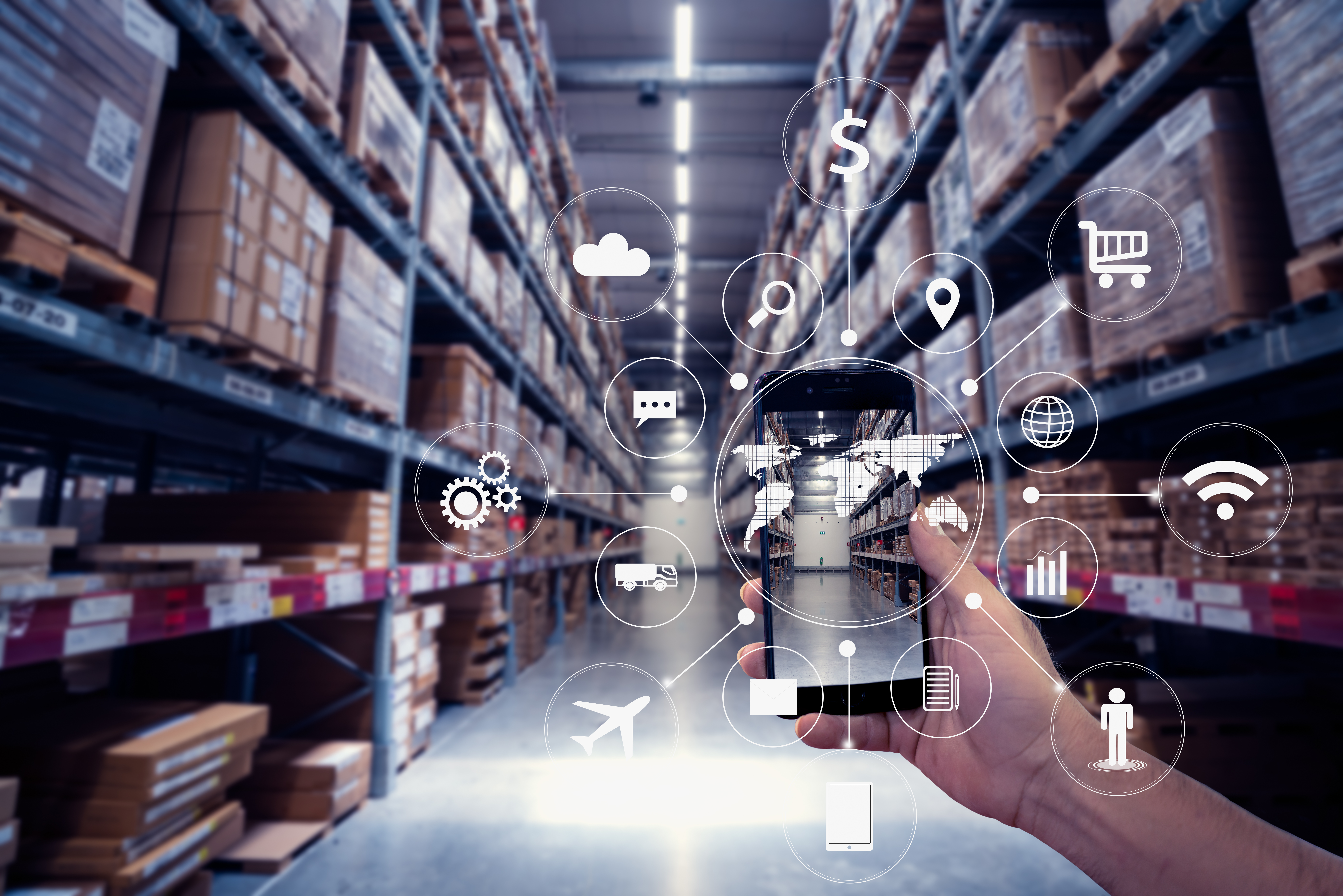Connected networks enable real-time visibility across all trading partners, improving coordination and responsiveness.
