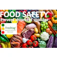 Freshtag food safety temperature monitoring logo with fresh produce and proteins