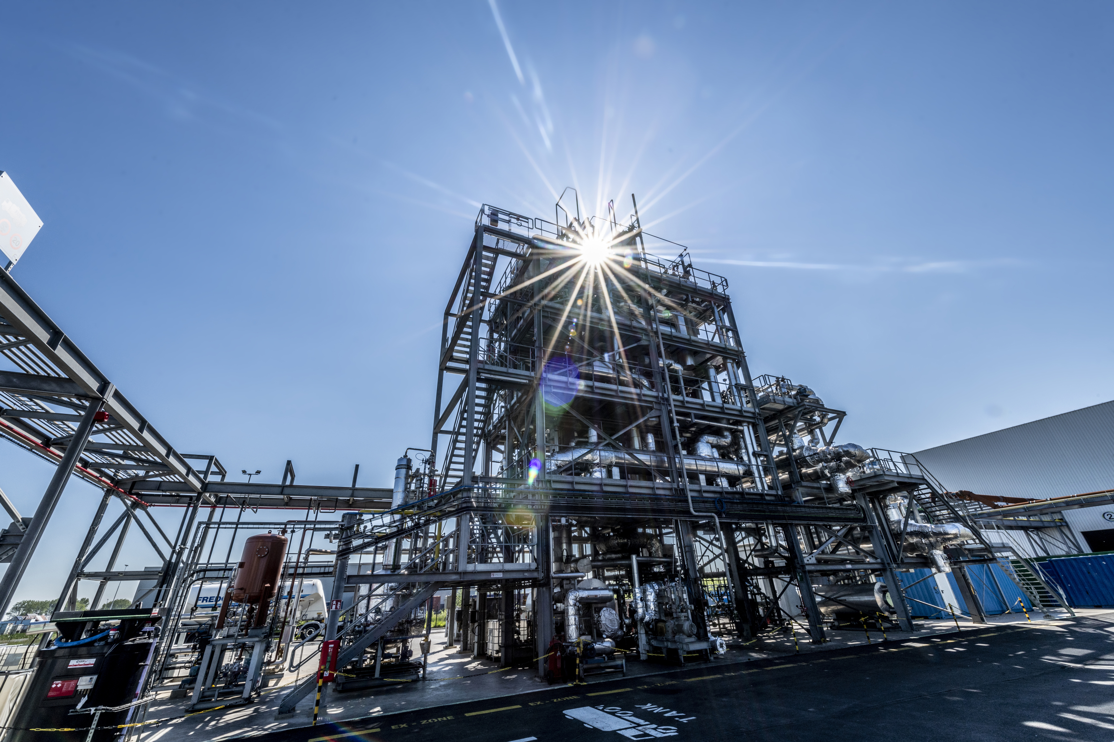 The Renasci plant in Belgium.