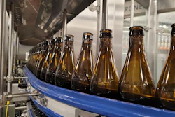 Three-line production and traceability codes are laser-marked directly onto metallized labels, with vision inspection verifying legibility at high speed.