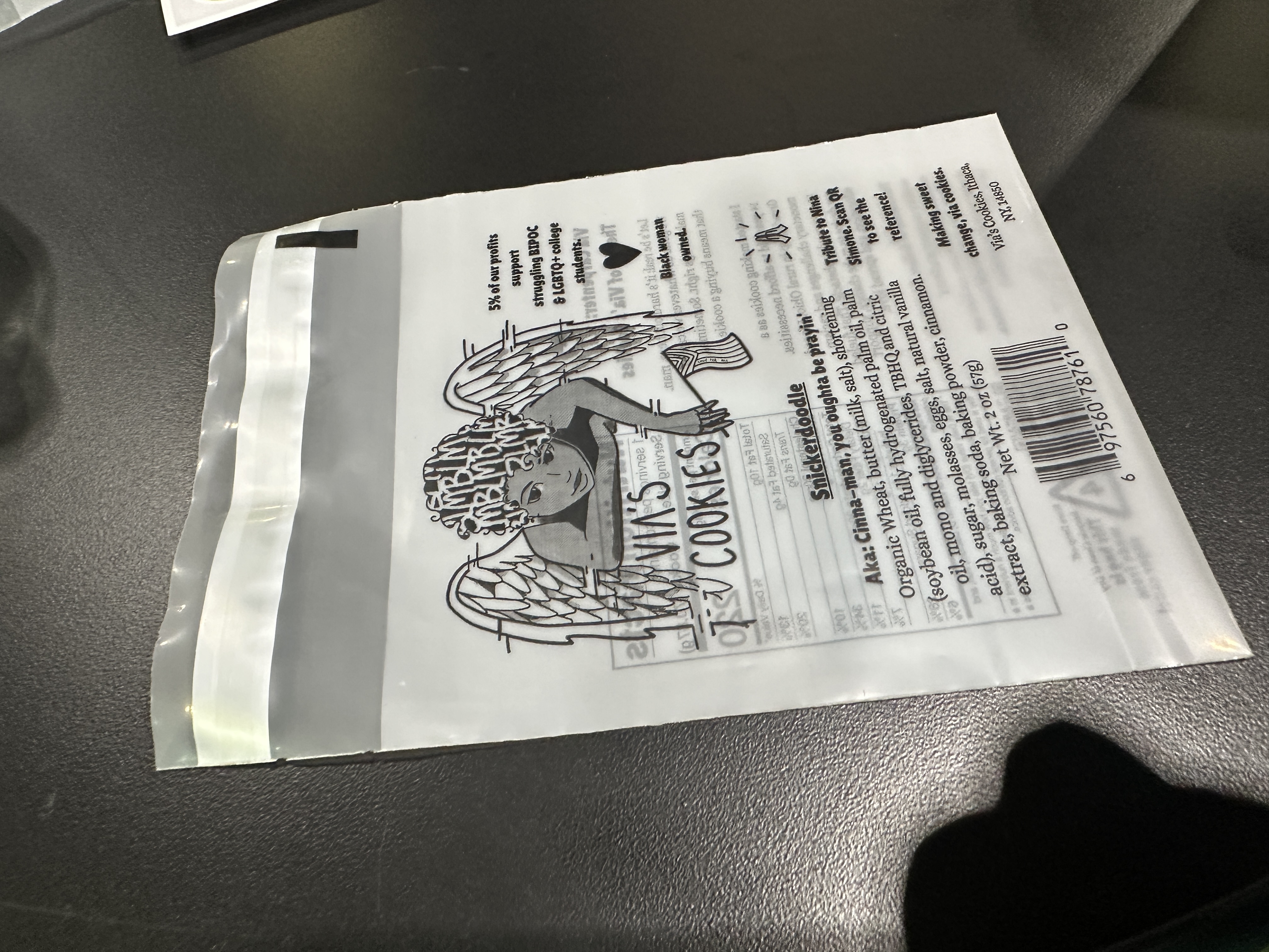 A printed flexible pouch for Via&rsquo;s Cookies, produced using Verde Bioresins&rsquo; sugarcane-based polyethylene, demonstrates a commercial food-contact application of the company&rsquo;s bio-based, drop-in PE resin.