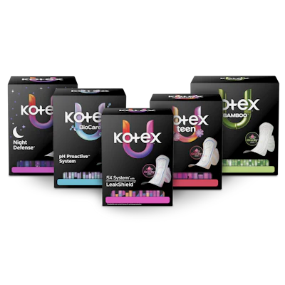 Kotex moves to cartons, adds dual-opening design in portfolio-wide ...