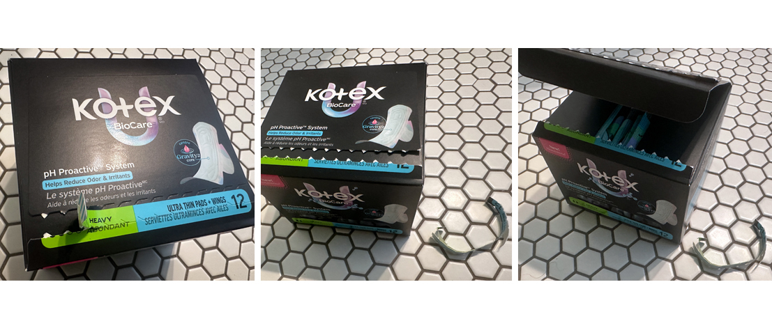 Kotex moves to cartons, adds dual-opening design in portfolio-wide ...