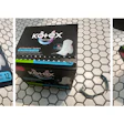 Left to right: The back-panel perforation is engaged, the tear strip is removed, and the carton opens into dual flaps—creating a wide, accessible opening for product retrieval.