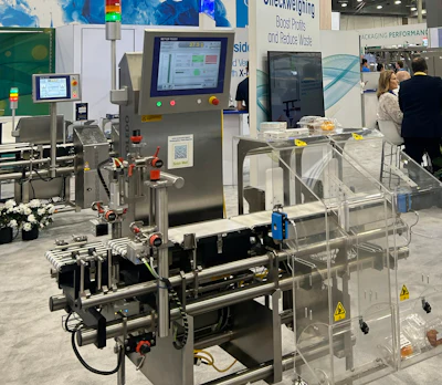 METTLER TOLEDO’s CV35 combination checkweigher and vision inspection system is part of the company’s mix-and-match portfolio that allows customers to pair a wide range of inspection technologies to meet specific application needs.