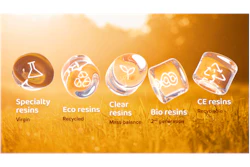 Selenis' resin portfolio includes sustainable alternatives designed to advance circularity and reduce environmental impact across multiple applications.