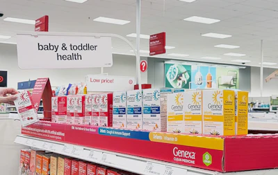 To further enhance usability, the redesign introduces a symptom-based color system across product categories so that consumers can quickly identify the right product both in-store and at home.