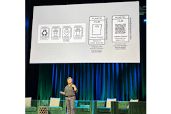 Brandi Parker, founder and consultant at Parker Brands, presents new How2Recycle label designs aimed at guiding consumers across expanding flexible film recovery pathways.