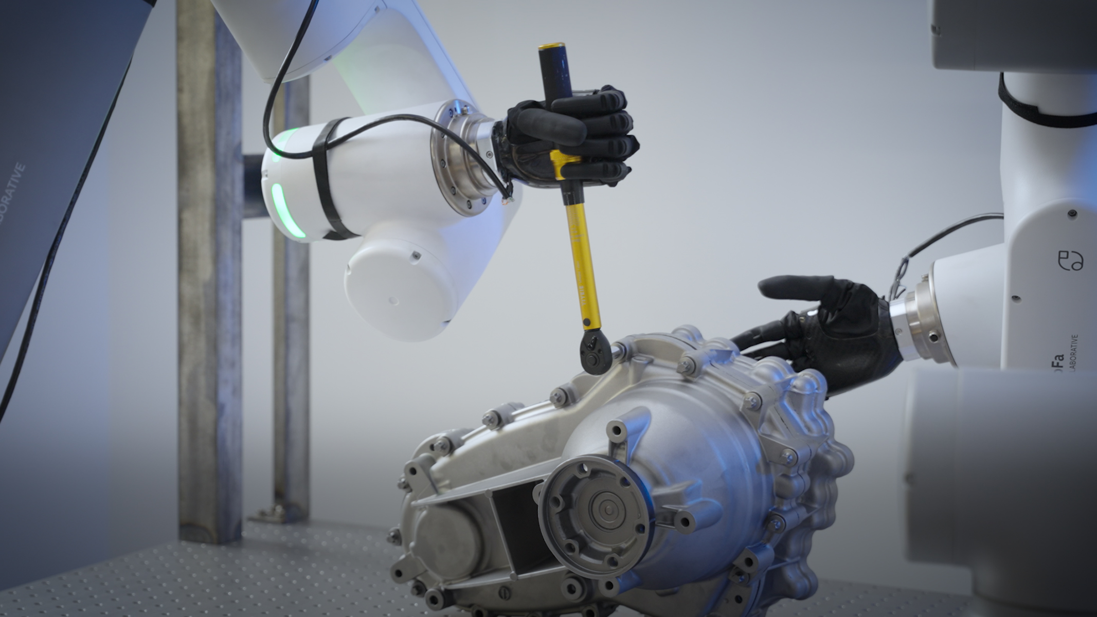 PSYONIC's Ability Hand with an ABB GoFa cobot can be used to train robots to perform delicate, variable tasks that have traditionally been difficult to automate.