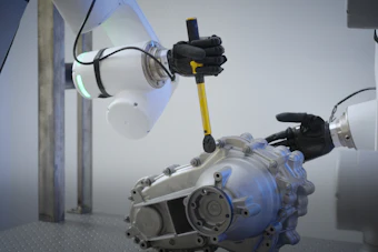 PSYONIC's Ability Hand with an ABB GoFa cobot can be used to train robots to perform delicate, variable tasks that have traditionally been difficult to automate.