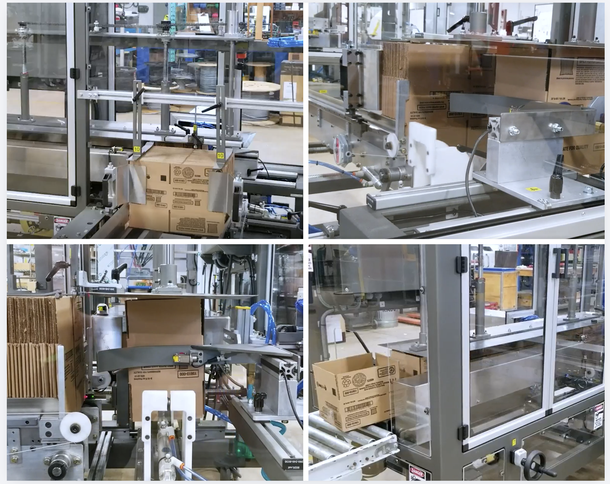 EndFlex Boxxer T-2319 delivers efficient case forming with integrated bottom tape sealing for RSC and HSC applications.