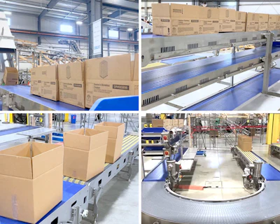 Ncc Delivers Custom Conveying System For High Throughput Case Handling, Buffering & Multi Level Product Flow