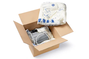Storopack's FOAMplus Mini stands out for its high level of protection, ensuring that products are securely cushioned.