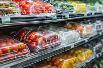 PET thermoforms, which include clamshells, trays, cups, and tubs commonly used for fresh produce and prepared foods. Food packaging accounted for approximately 79% of reported PET thermoform sales in 2024.