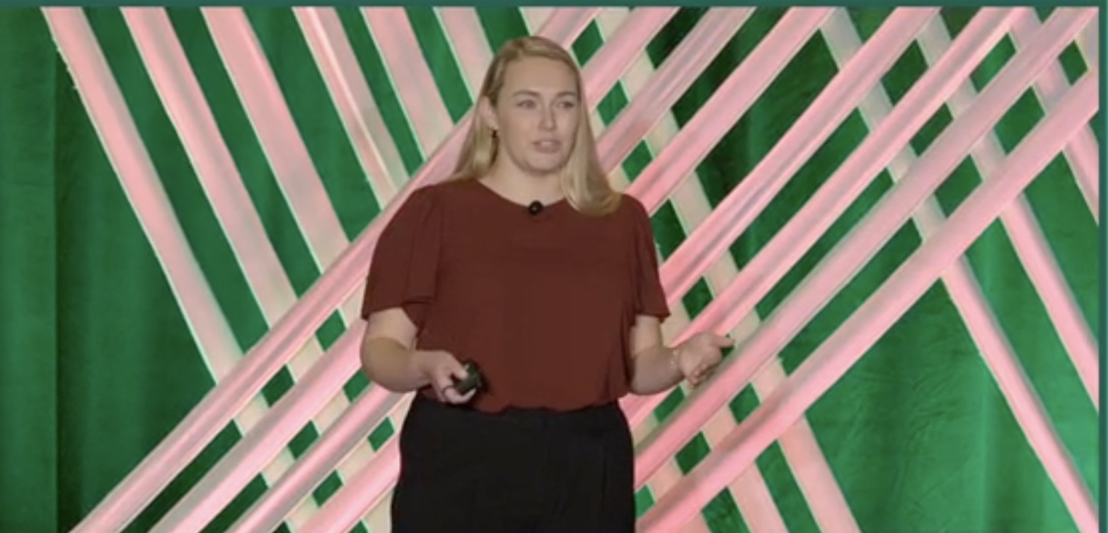 Charlotte Ashcraft, senior manager of packaging and graphics development, Just Born Quality Confections