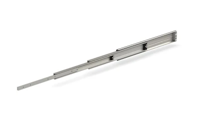 Rollon's H1C-MG over-extending telescopic rail with magnets.