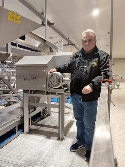 Technical Operations Director Konstantinos Ineglis at the Agrophoenix facility.