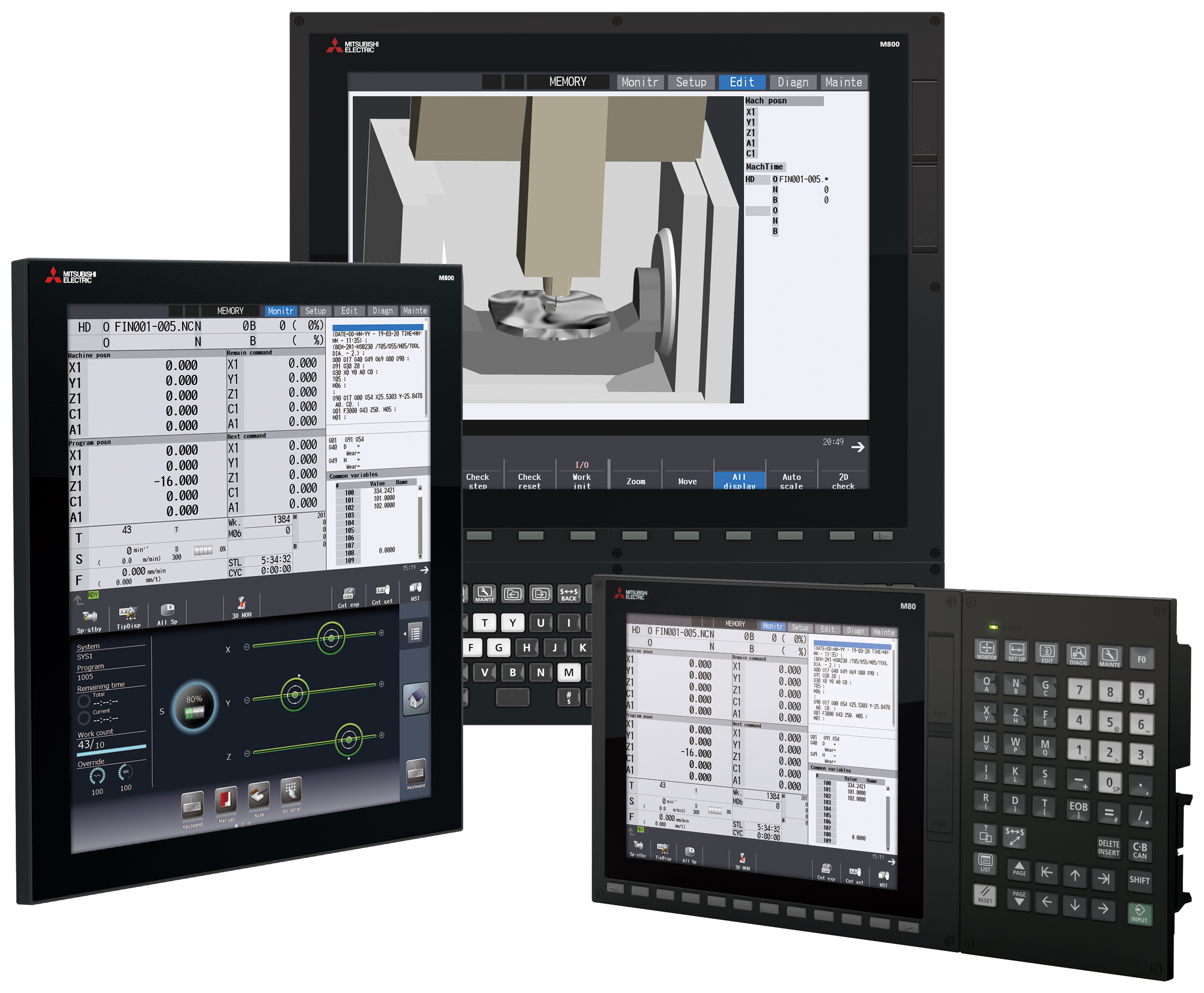 Mitsubishi Electric Automation's M8V CNC Series
