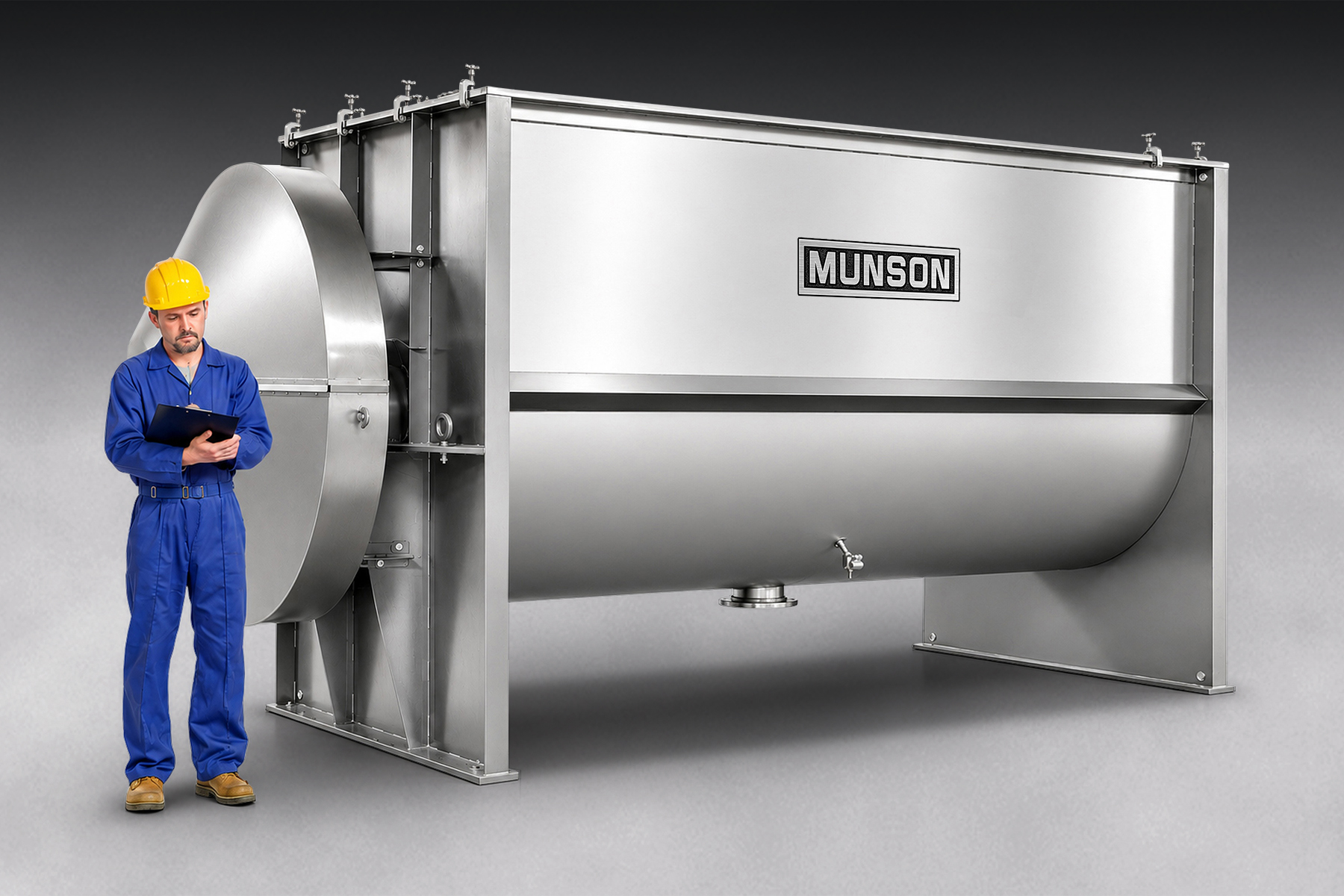 Munson's HD-6-1/2-15 SS Ribbon Blender