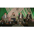 (from l. to r.) Moderator Matt Reynolds, Packaging World; Sarah Pamplona Santos, Closed Loop Partners; Scott DeFife, Glass Packaging Institute; and Kenneth Laverdure, Estée Lauder Companies.