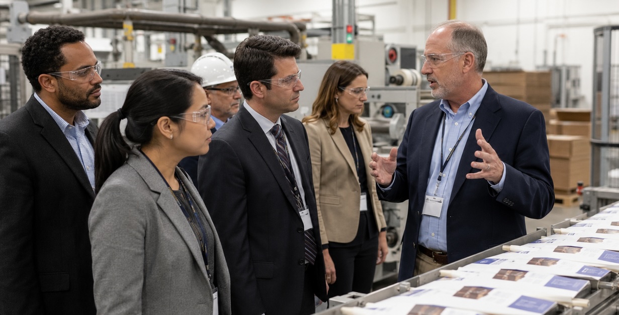 Policymakers touring packaging facilities can see firsthand how packaging claims affect production and operations.