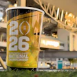 Churchill Container’s 100% PCR souvenir cup for the College Football Playoff National Championship uses purified recycled PP from PureCycle.
