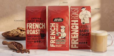 In coffee, human-designed graphics came closest to the hybrid approach, particularly on clarity and trust, suggesting a stronger role for familiar category cues in more tradition-driven products.