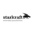 Starkraft logo with stylized black rhinoceros icon and extended possibilities tagline