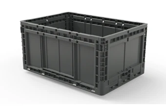 Monoflo's Foldable Stack Only (FSO) container