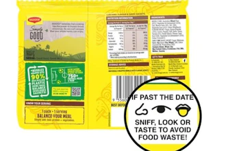 The pilot is being applied to selected Maggi 2 Minute Noodles multipacks available across Australia.