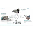 MACS industrial packaging machinery portfolio including DOY STAR, DOY MAKE, MFJ, and 2K20 DOY FILL systems
