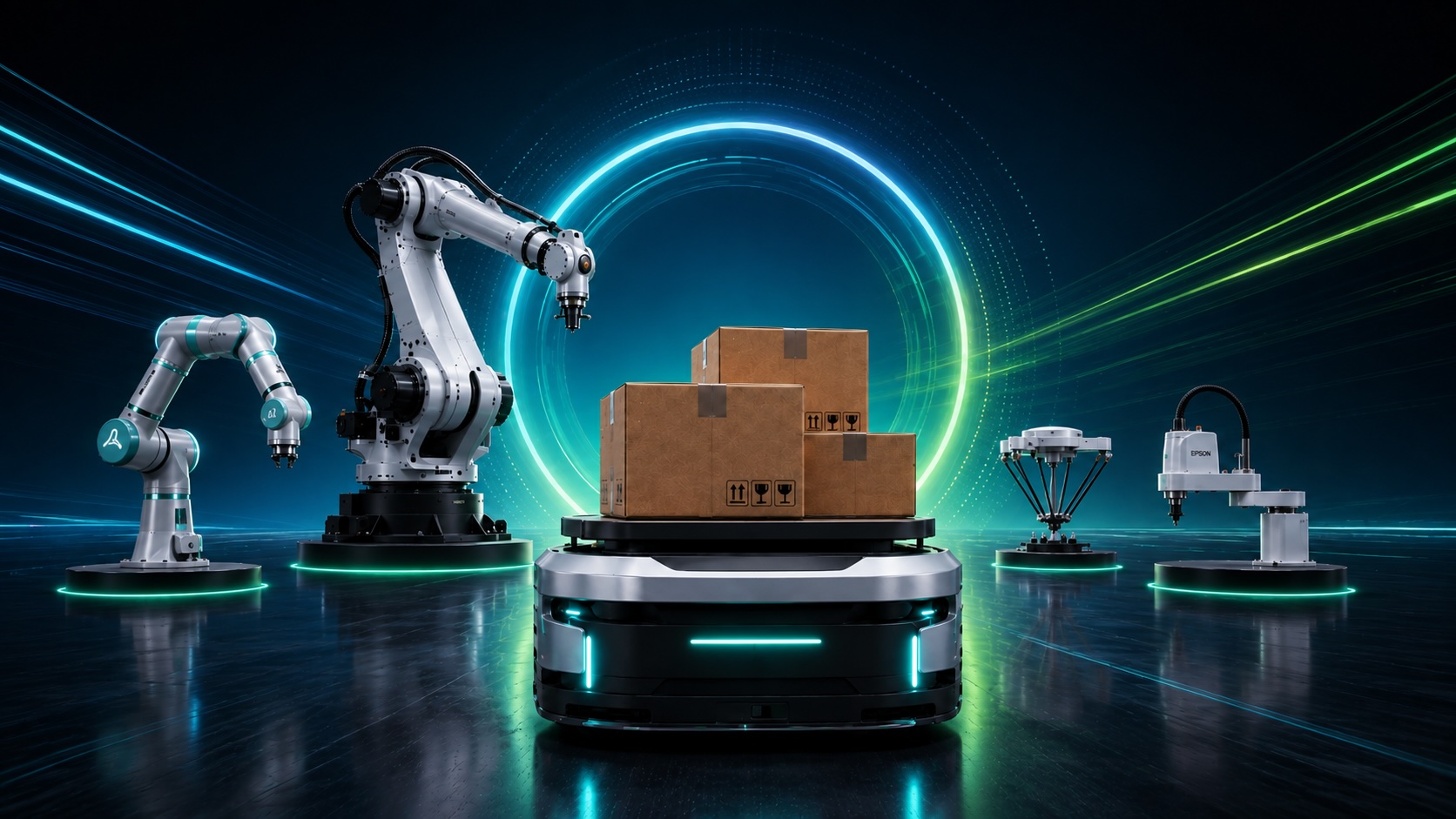 For now, industrial robots still dominate, but by 2031, mobile robots are expected to be the most popular robot type in packaging.