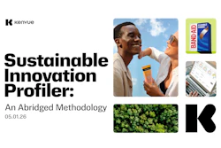 Kenvue’s Sustainable Innovation Profiler helps product and packaging teams evaluate environmental performance across four metrics, including Packaging Circularity. The company has made an abridged version of the methodology behind the tool publicly available for others to review and apply.