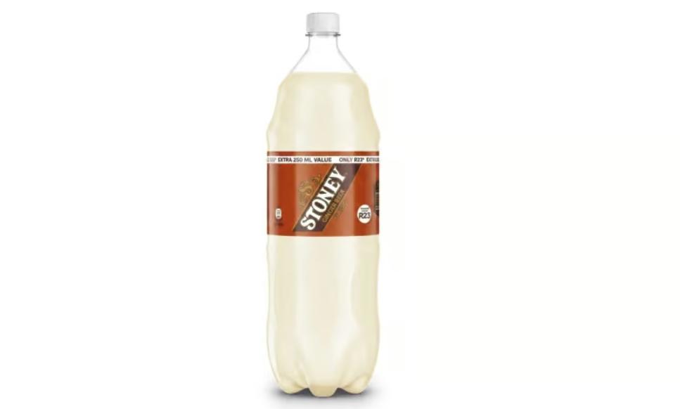 The phased rollout began in June 2026 with the 2.25-liter (76.1 fl oz) bottle, while additional Stoney pack sizes will gradually be converted to clear PET over time.