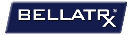 Cropped Logo Beveled Transparent M