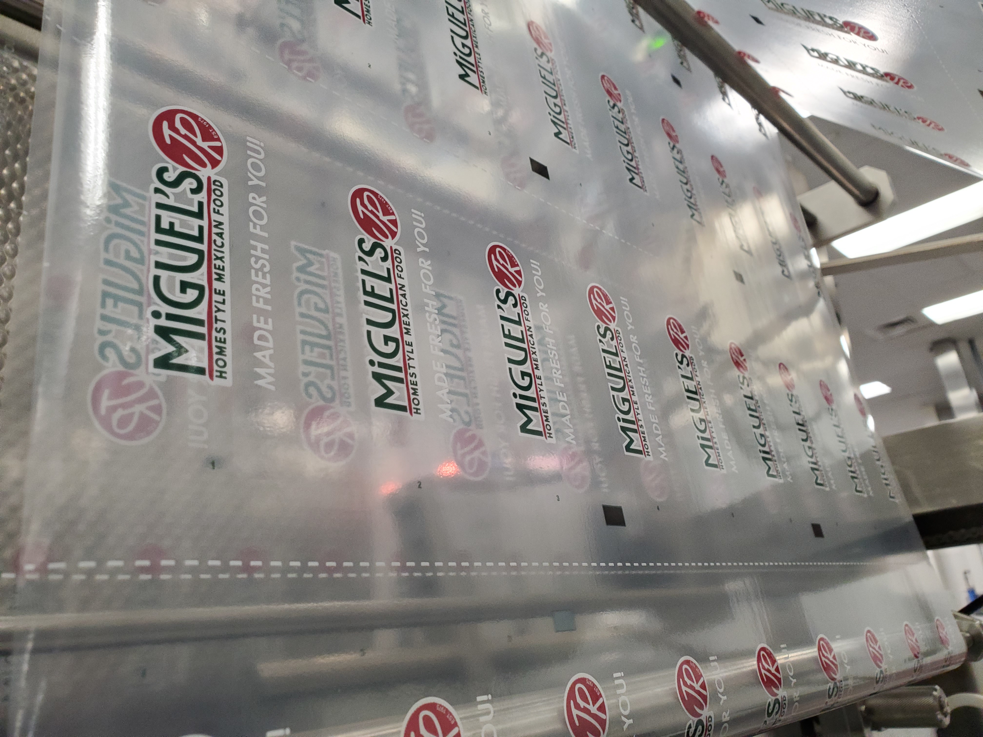 Changing from one sauce to another can be done quickly, which will help the firm move into contract packaging in the future.