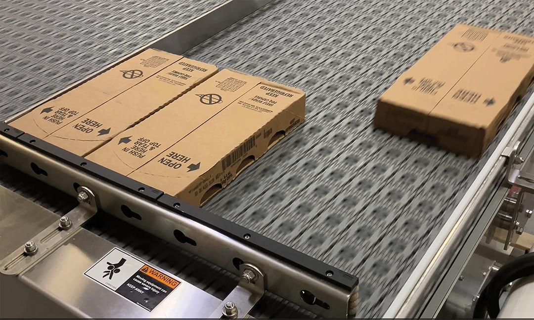 Pallet-forming conveyor system by Multi-Conveyor