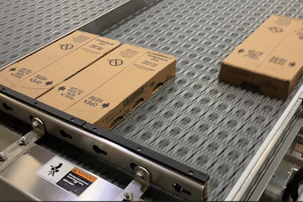 Pallet-forming conveyor system by Multi-Conveyor