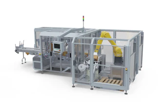 Serpa's P200-P case packer and palletizer