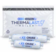 ThermaLast Mailer thermal shipping box with two Ice-Chubz cooling gel packs for temperature-controlled delivery
