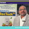 Sanjay Amin from Mamata Enterprises presenting MAMATA RecTech high-barrier mono-material packaging at Pack Expo booth S-3882