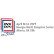 Pack Expo Southeast logo with event details: April 12-14, 2027 at Georgia World Congress Center, Atlanta, GA