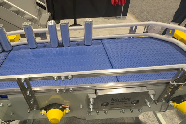 Intralox Linear Transfer Unit at PACK EXPO International