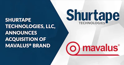 Shurtape Technologies announces acquisition of Mavalus brand with company logos displayed